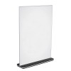 AD-UP Display Stand - Double side (Acrylic) A4, DSA41, Pack of 2